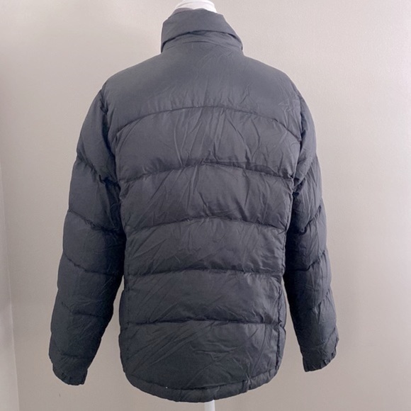 L.L. Bean Gray goose down puffer coat - Picture 4 of 8